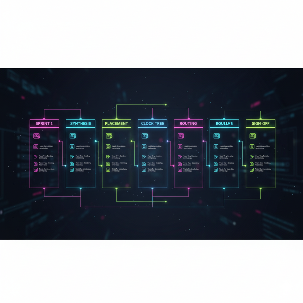 Engineers collaborating on open-source EDA lab