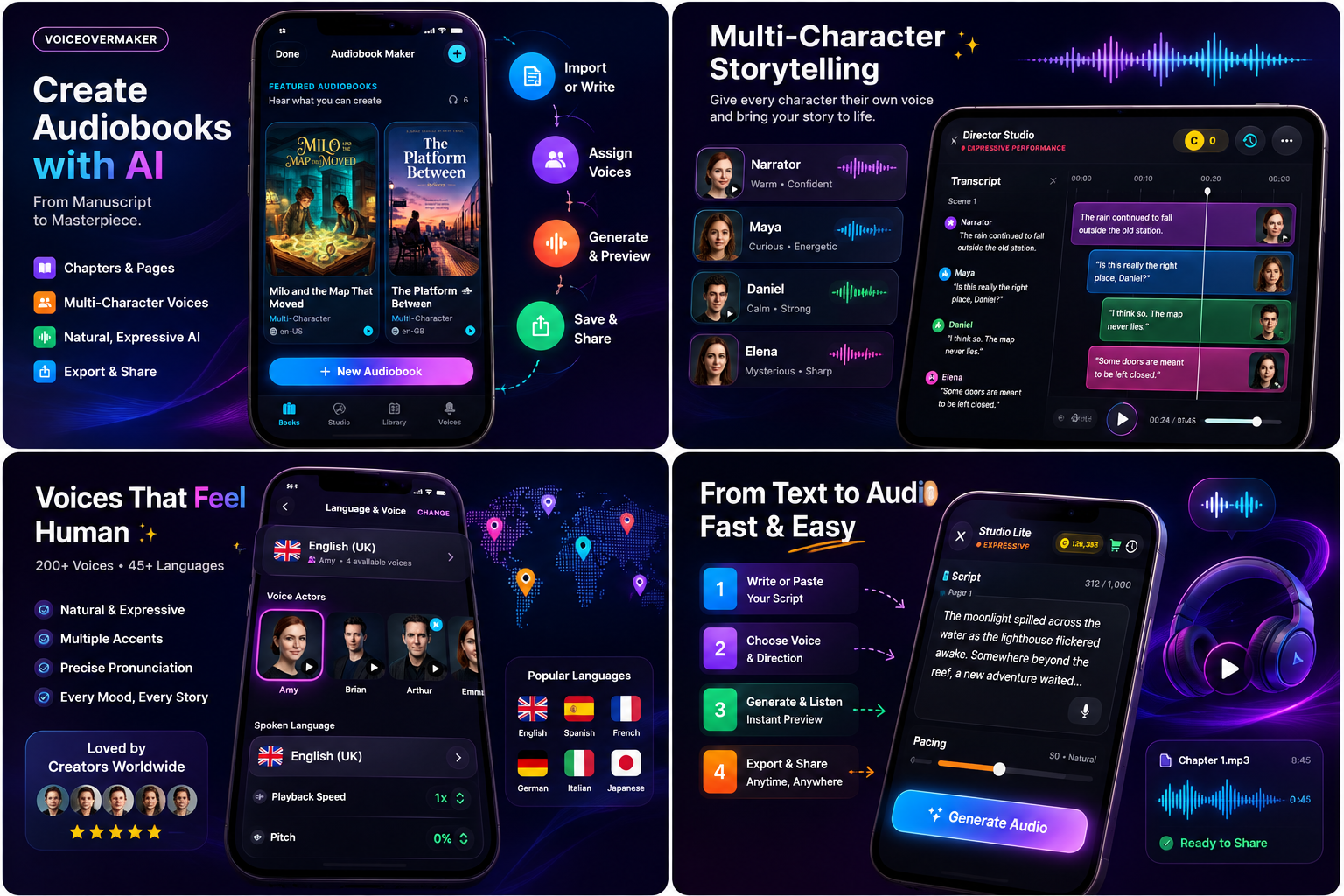 Make text-to-speech sound emotional and expressive with AI voice direction