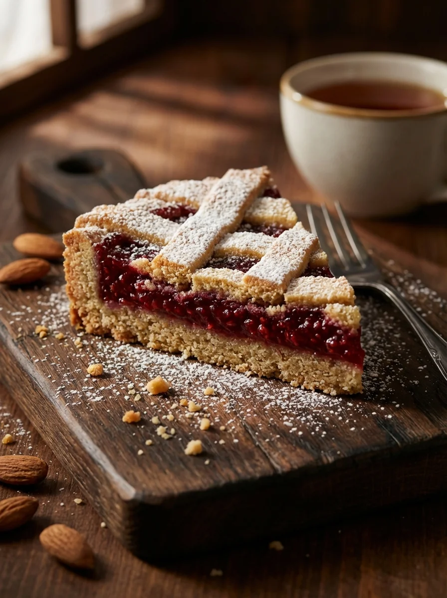 Linzer Torte Slice