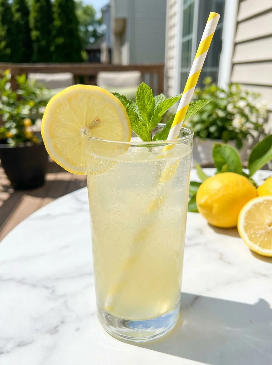 Italian Sparkling Lemonade